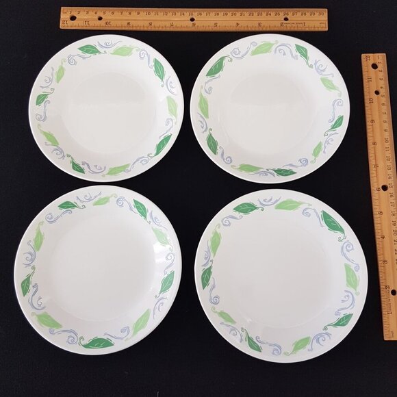 4pc Corelle Spearmint 6.75 inch Side Plate Set, Made in USA - Picture 8 of 10
